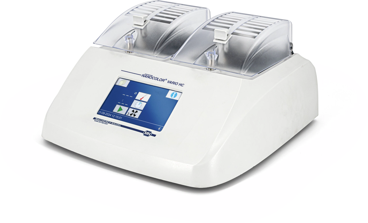Heating block NANOCOLOR VARIO HC, with active cooling