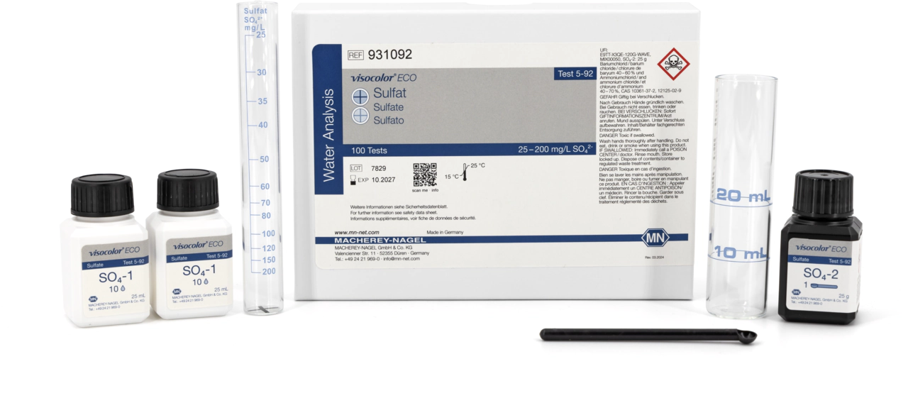Colorimetric test kit VISOCOLOR ECO Sulfate