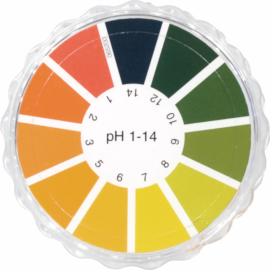 Universal indicator paper pH 1–14, reel