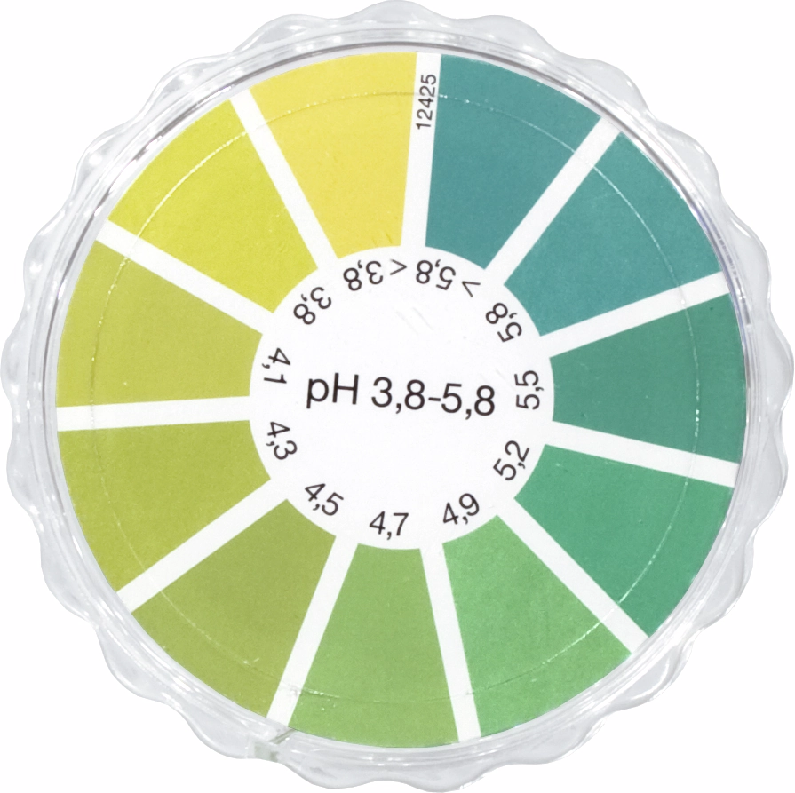 Special indicator paper pH 3.8–5.8, reel