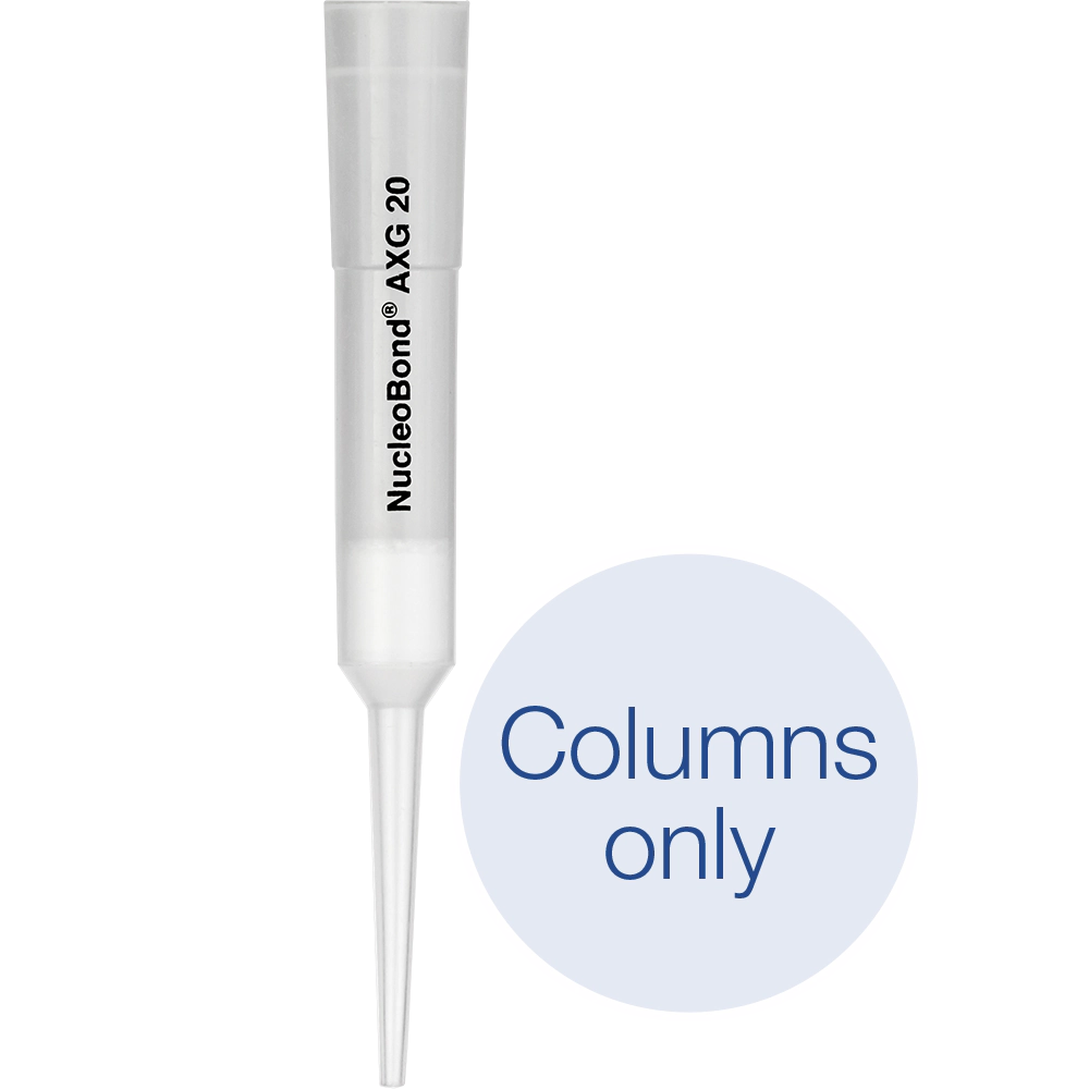 NucleoBond AXG 20, Mini columns for high integrity DNA