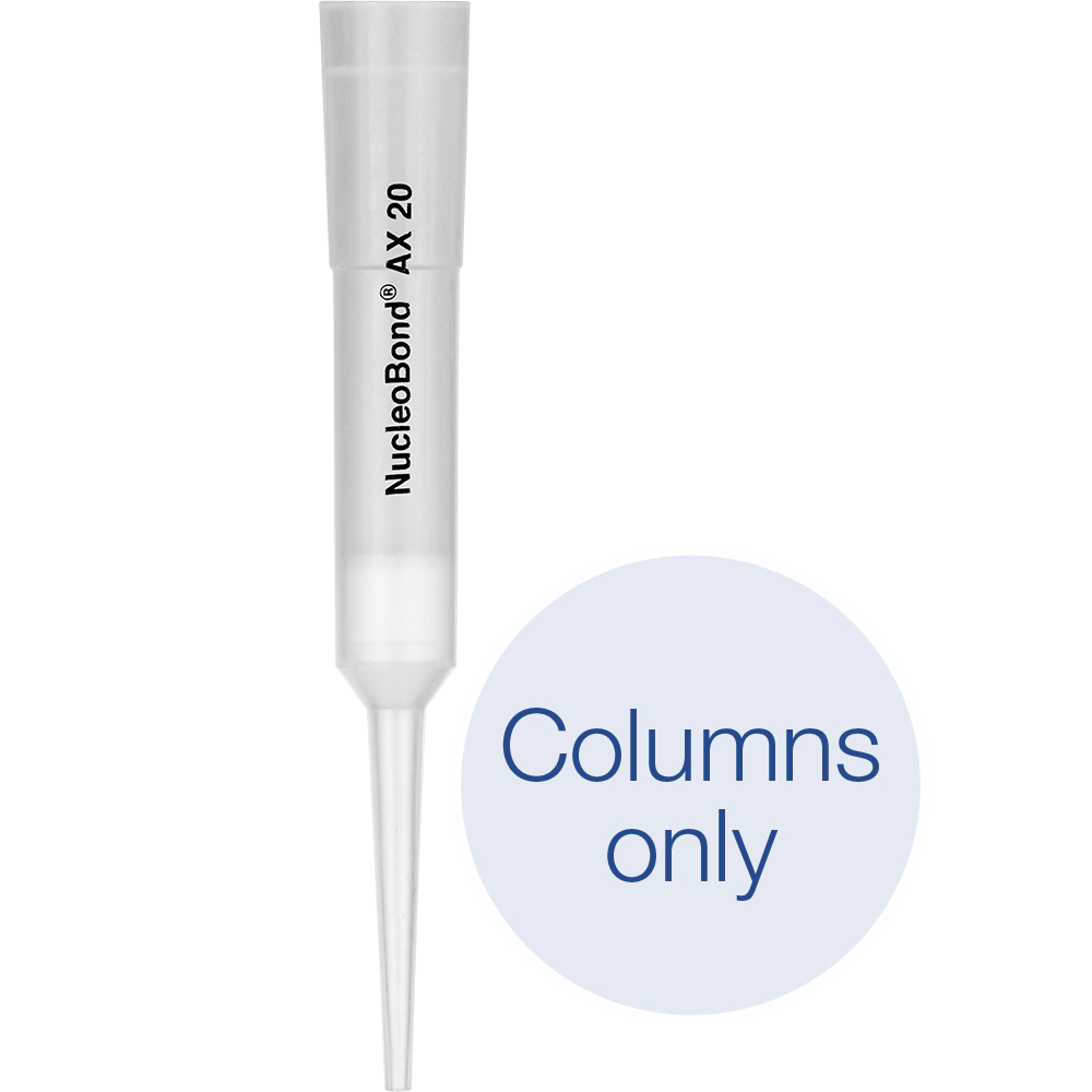 NucleoBond AX 20, Midi columns for transfection-grade plasmid DNA
