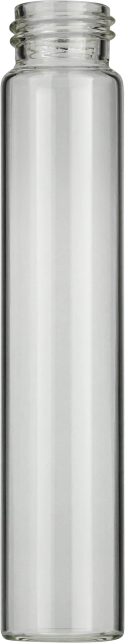 Screw neck vial, N 24, 27.5x140.0 mm, 60.0 mL, flat bottom, clear