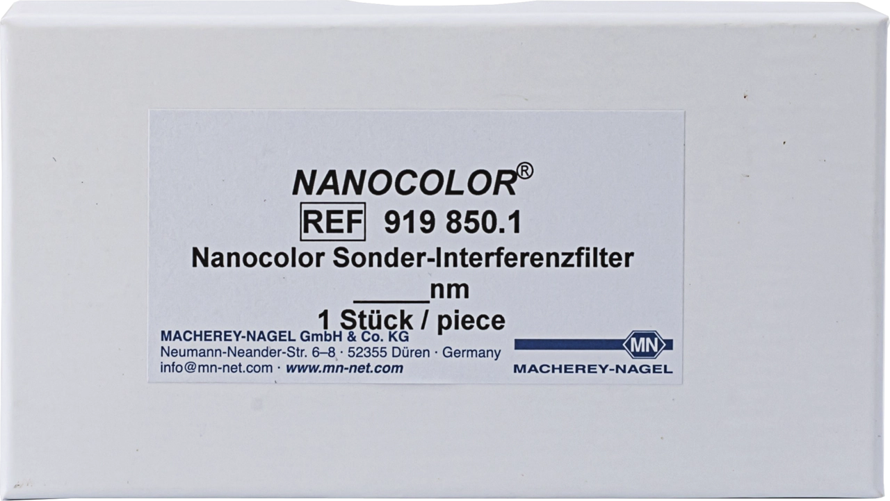 Interference filter for filter photometers