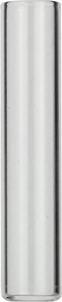 Shell vial, N 8, 8.2x40.0 mm, 1.0 mL, flat bottom, clear