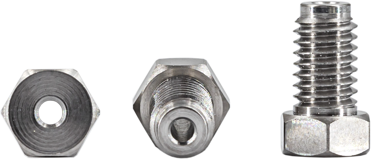 1/16" nut for connecting 1/16" capillaries
