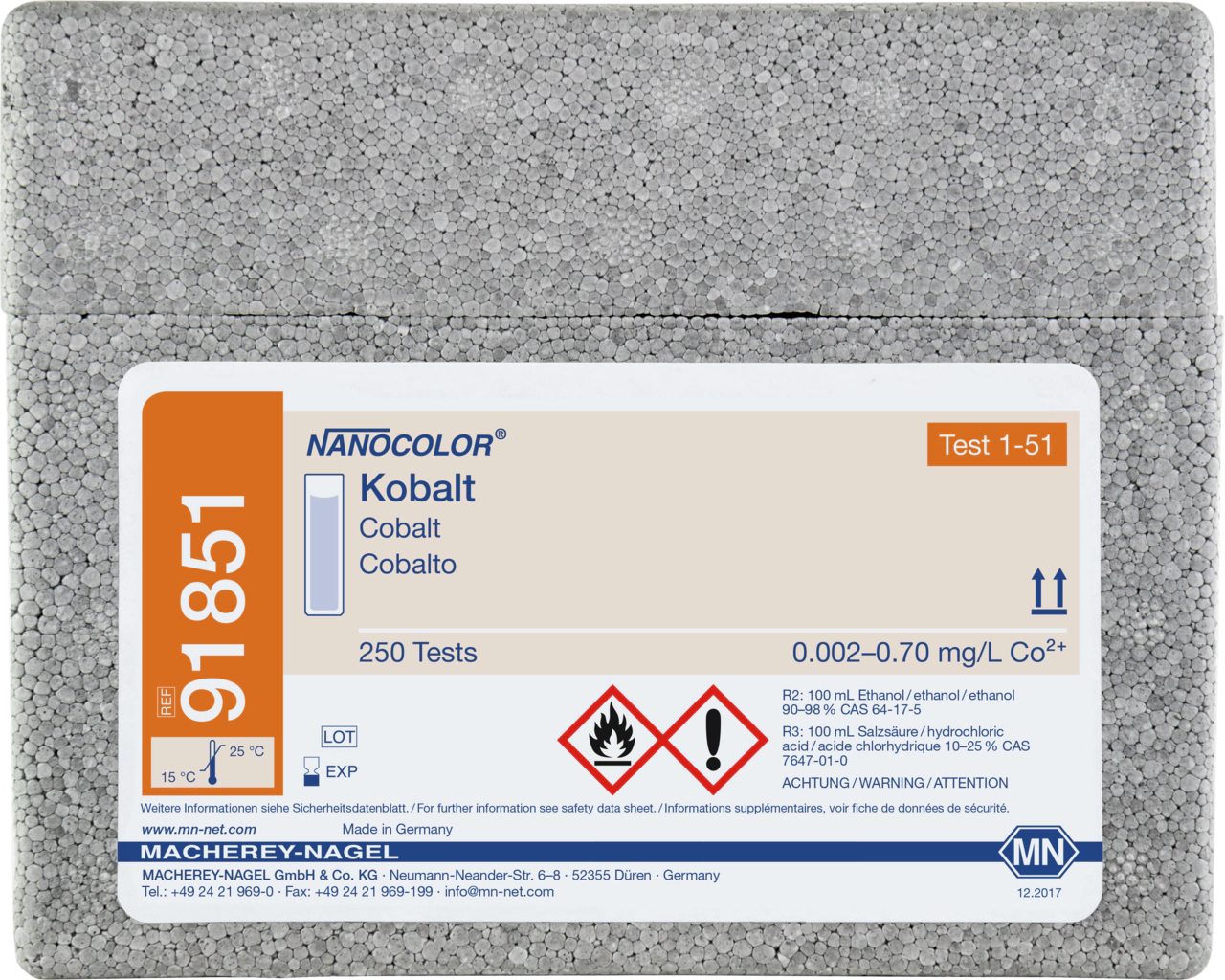 Standard test NANOCOLOR Cobalt