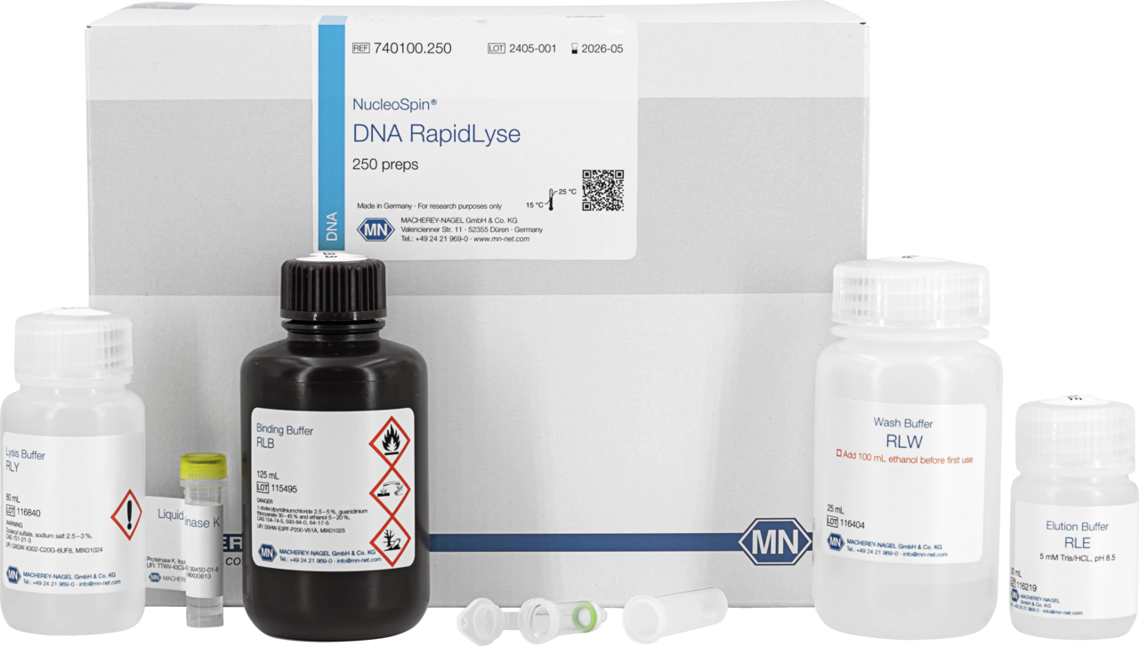 NucleoSpin DNA RapidLyse, Mini kit for rapid DNA purification