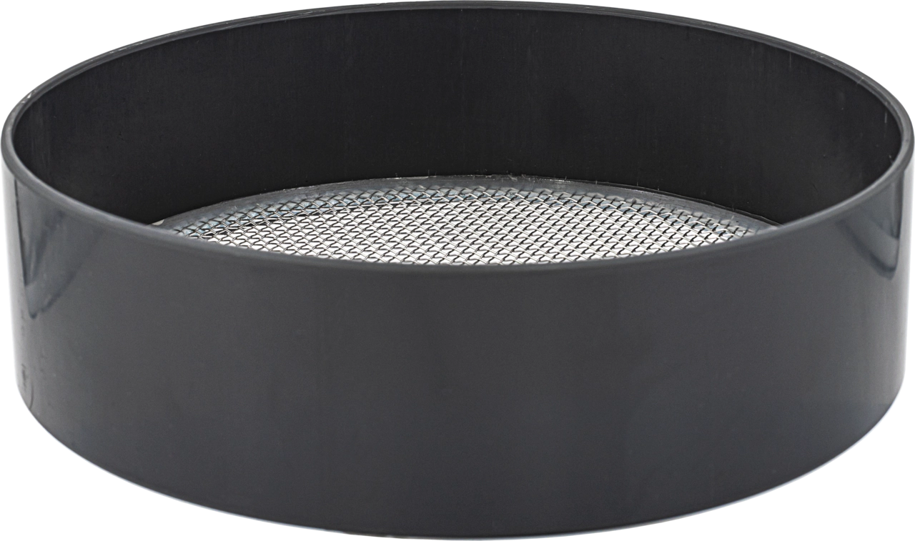 Soil sieve for VISOCOLOR reagent case for soil analysis