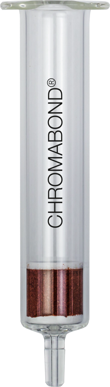 SPE glass column, CHROMABOND HR-P, 50–100 µm, 6 mL/500 mg