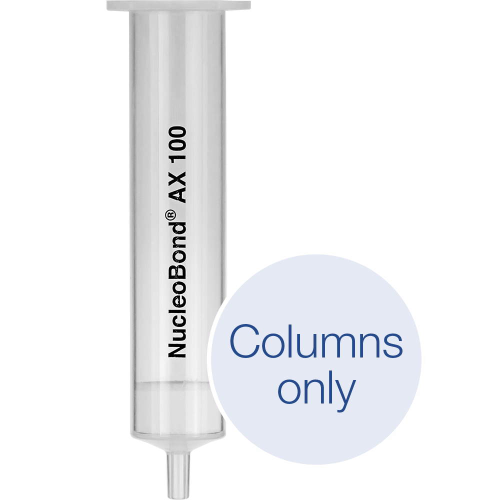 NucleoBond AX 100, Midi columns for transfection-grade plasmid DNA
