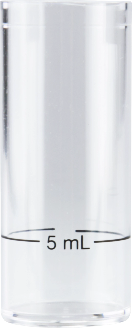 Titration test tube for VISOCOLOR