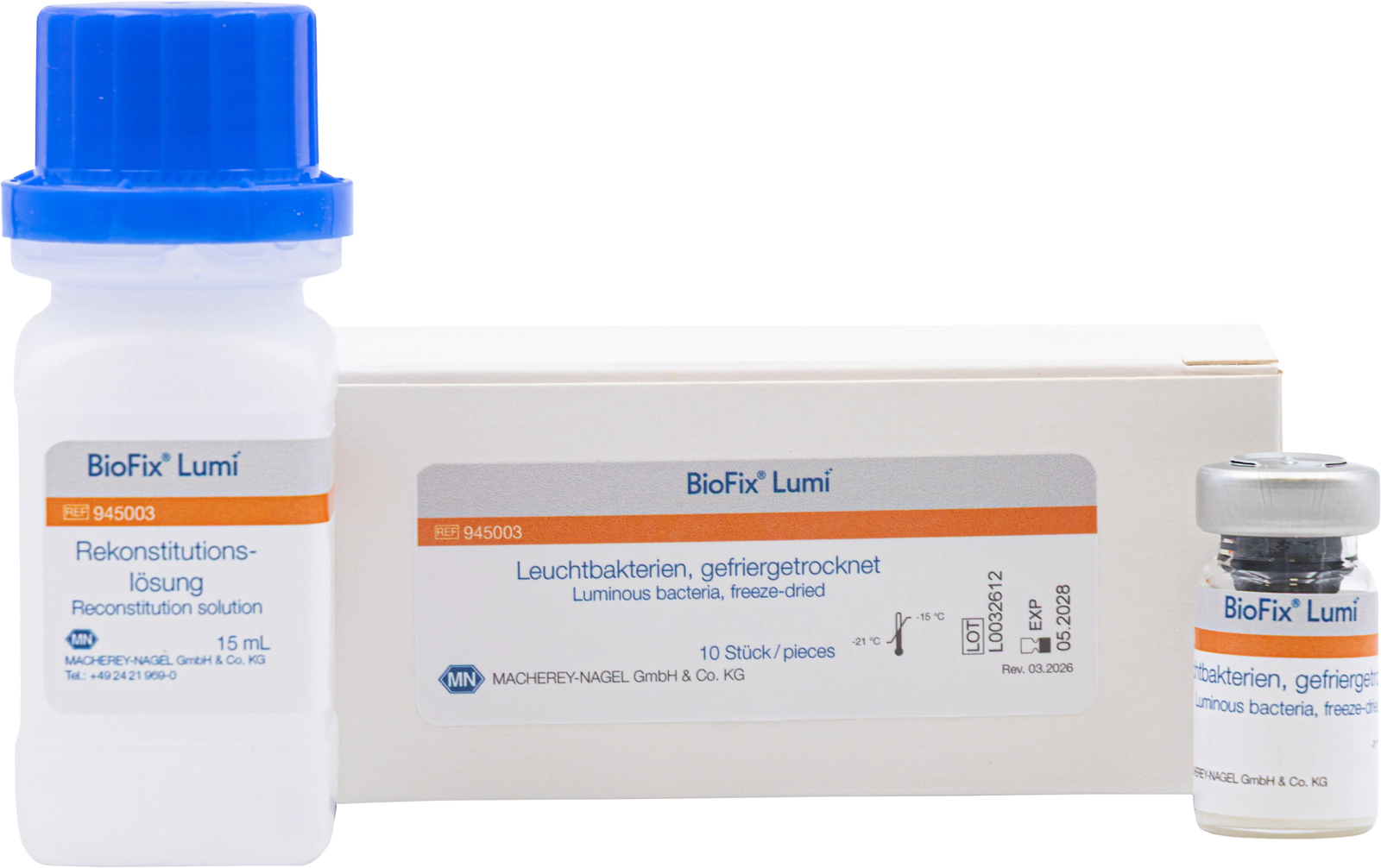 BioFix Lumi luminous bacteria, freeze-dried, 10 tubes for 1000 tests
