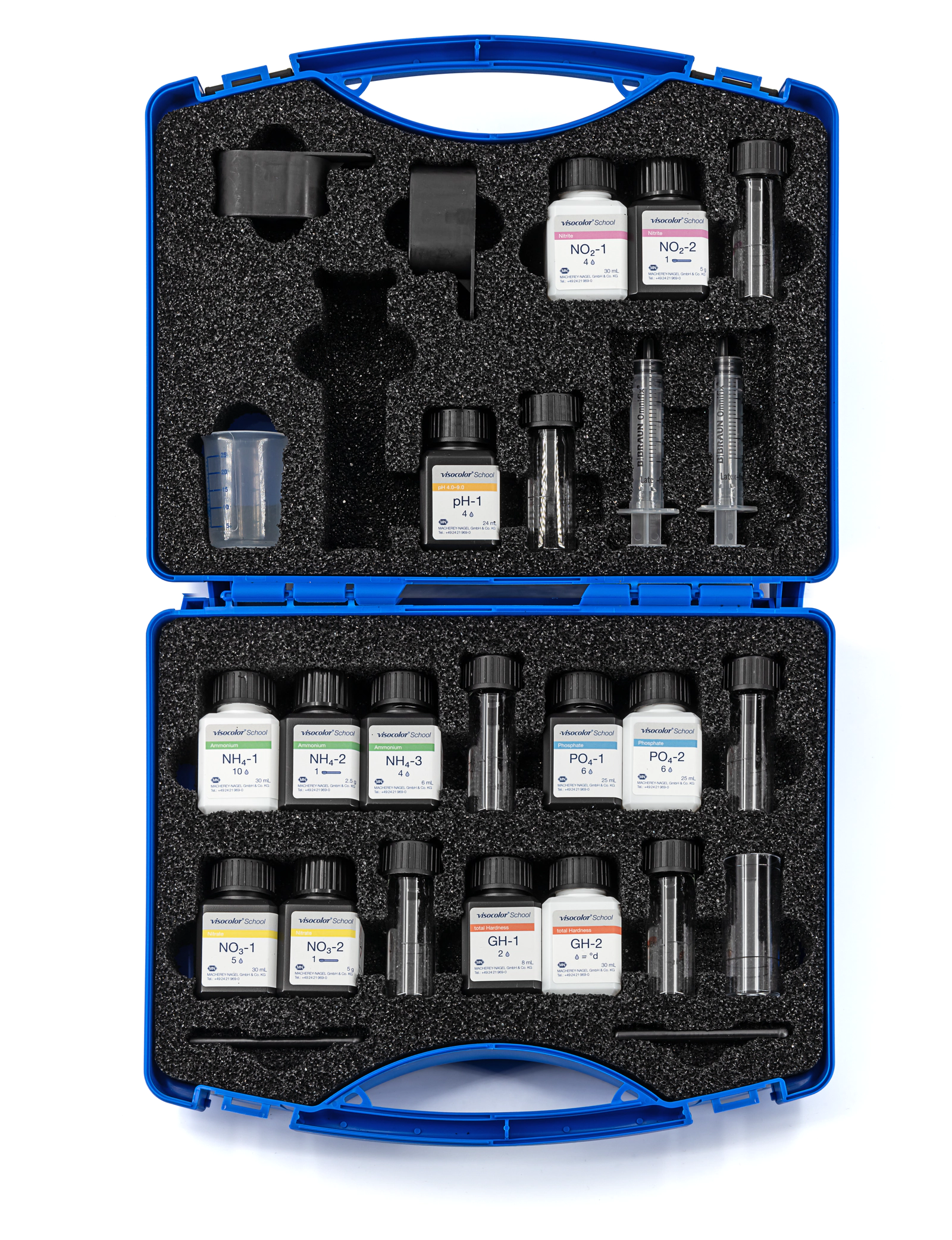 VISOCOLOR School reagent case