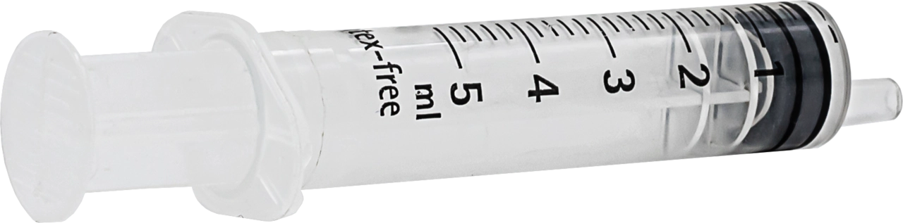 5 mL syringe for VISOCOLOR reagent case for soil analysis