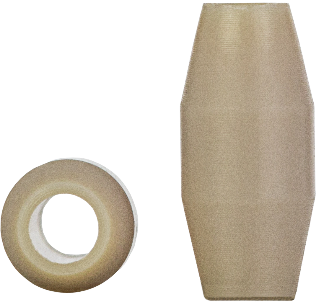 Double ferrule 1/16'', PEEK