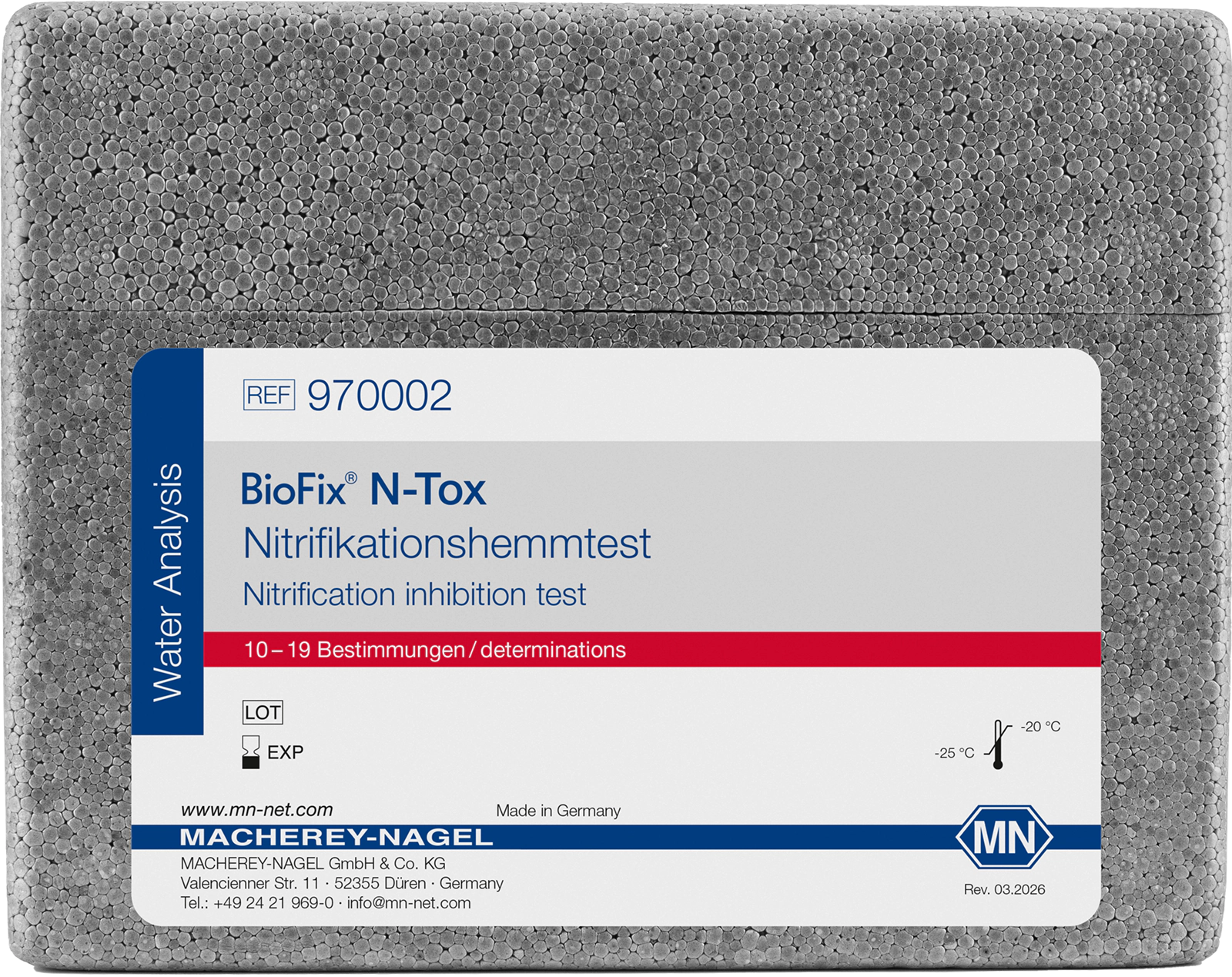 Nitrification inhibition test BioFix N‑Tox