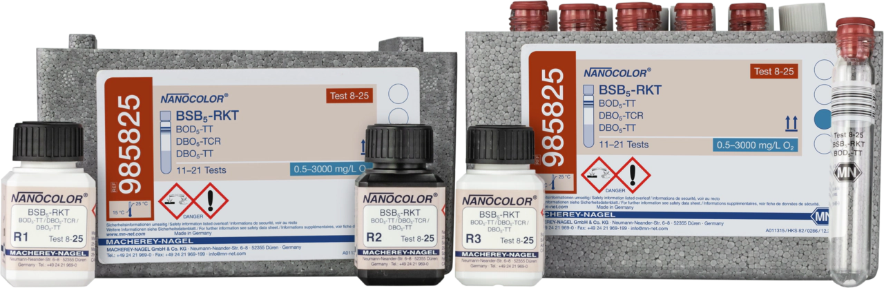Tube test NANOCOLOR BOD₅-TT