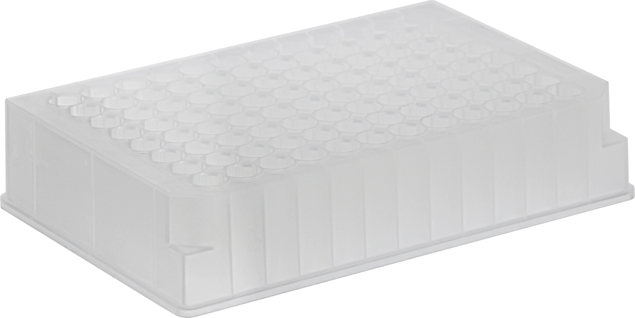 Round-well Block Low U-bottom incl. Self-adhering Foil