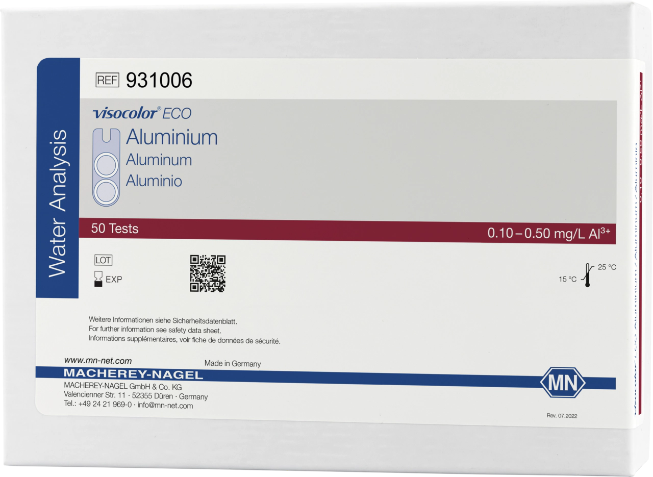 Colorimetric test kit VISOCOLOR ECO Aluminum