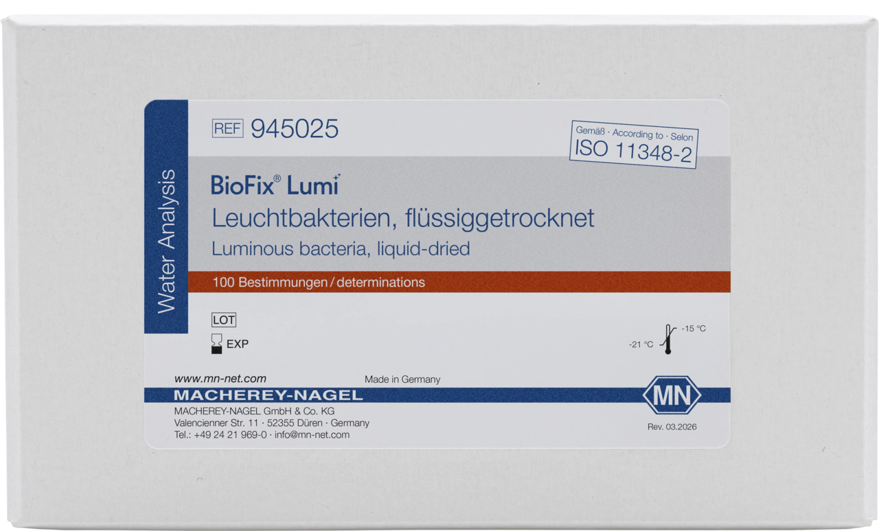 BioFix Lumi luminous bacteria, liquid-dried, 10 tubes for 100 tests