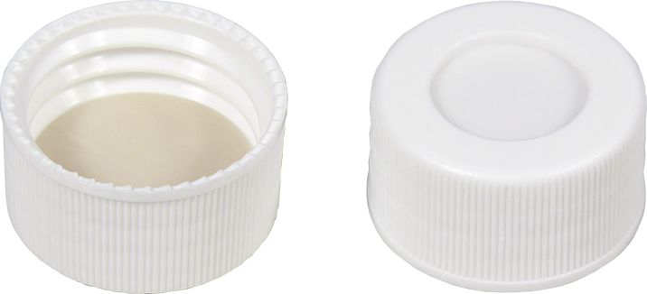 Pre-sealed vial-closure combination screw N 24 (702023 + 702058)