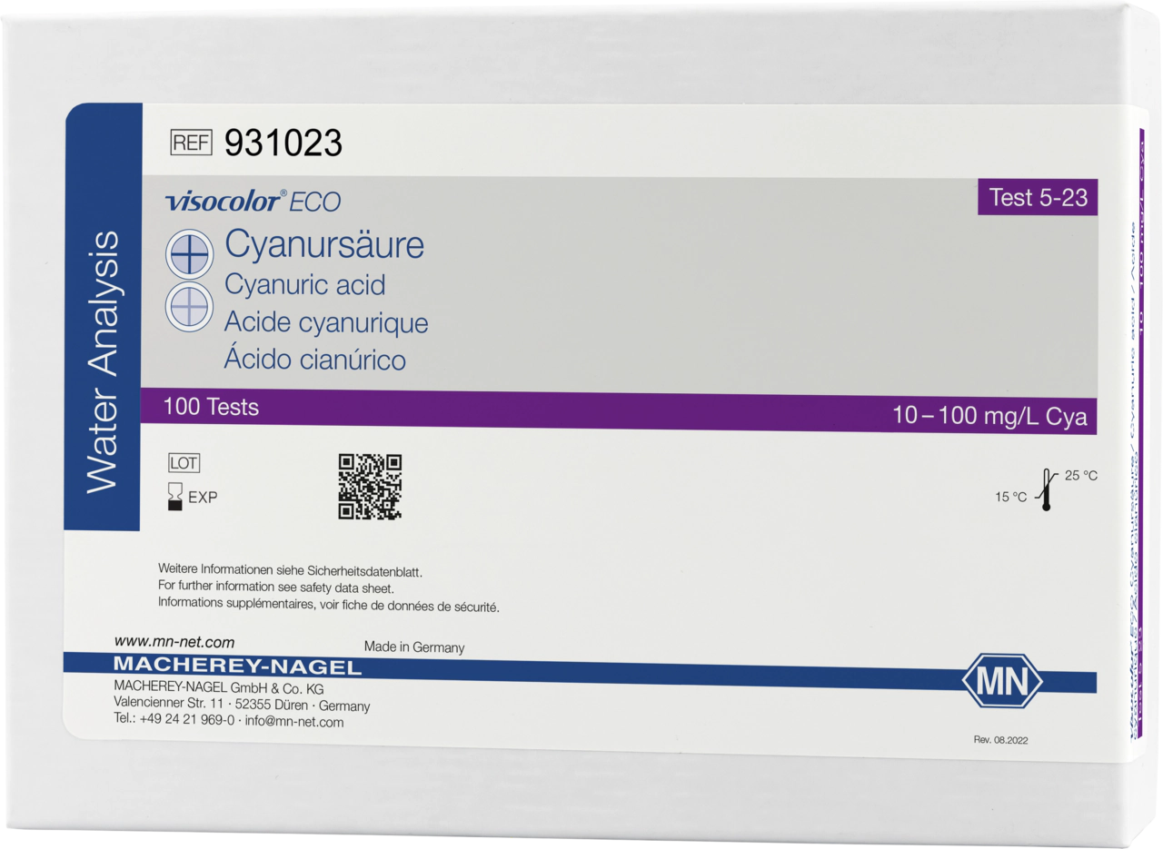 Colorimetric test kit VISOCOLOR ECO Cyanuric acid