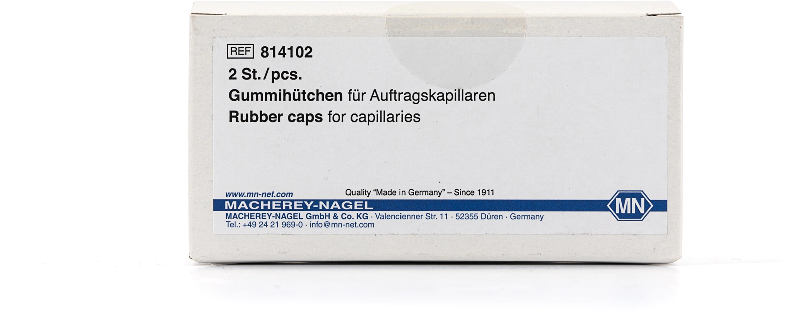 Rubber caps for TLC capillaries