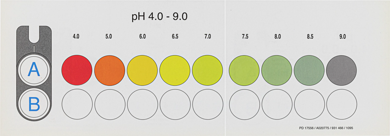 Colorimetric test kit VISOCOLOR ECO pH 4.0–9.0