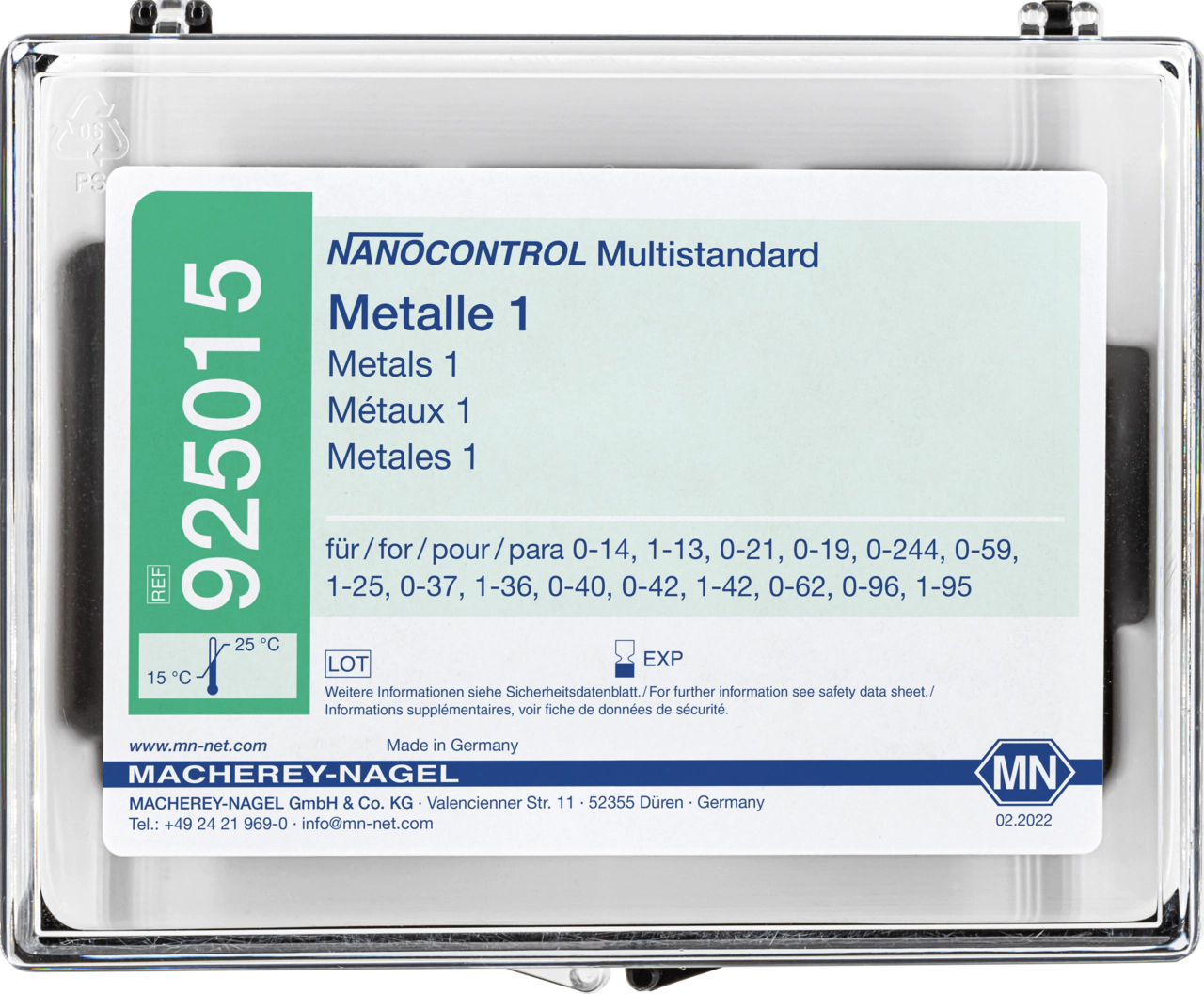 Standard solution NANOCONTROL Multistandard Metal 1