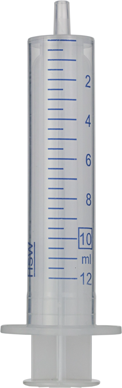 Disposable syringes with Luer tip made of polypropylene, 10 mL