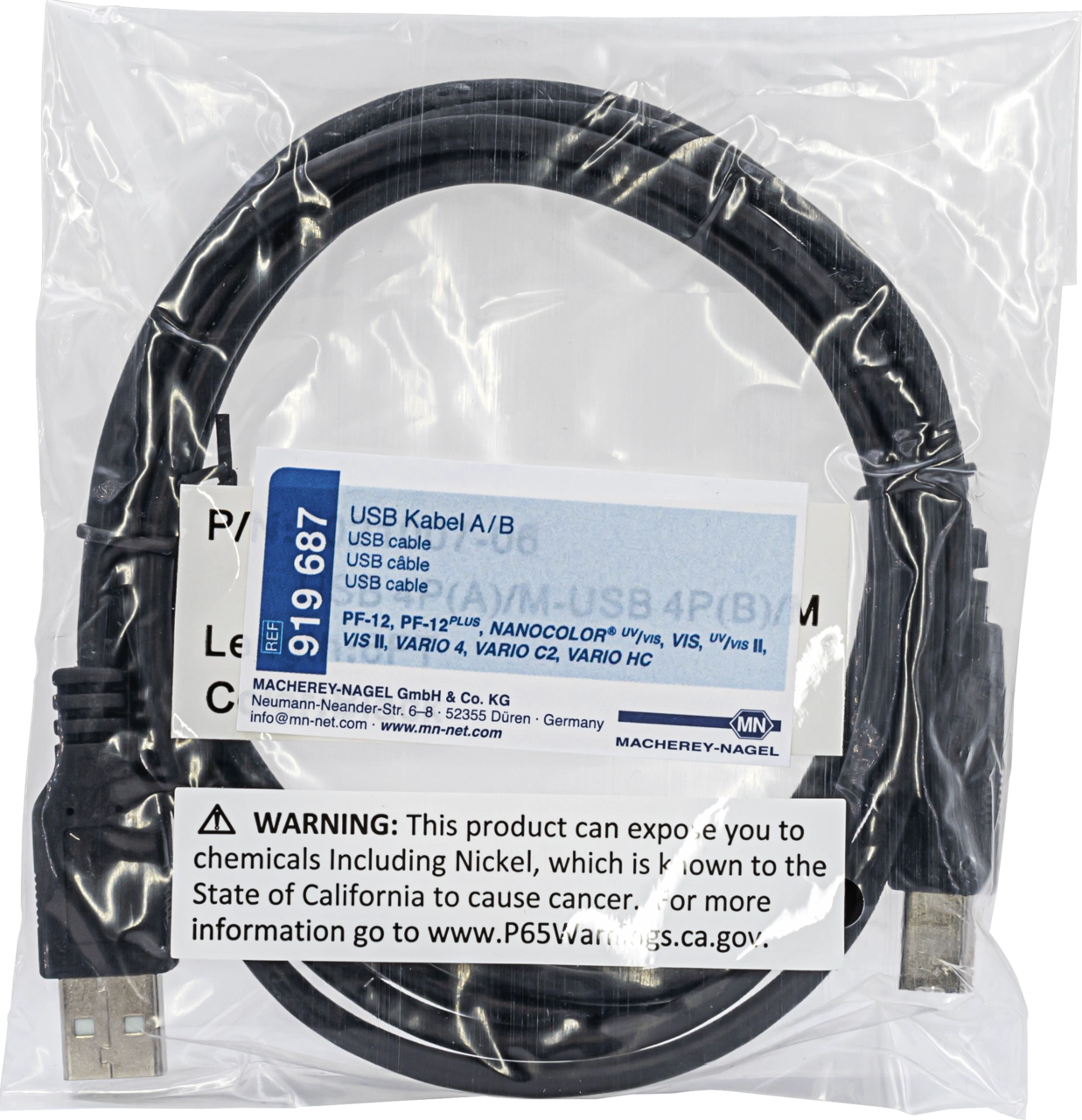 USB cable A/B