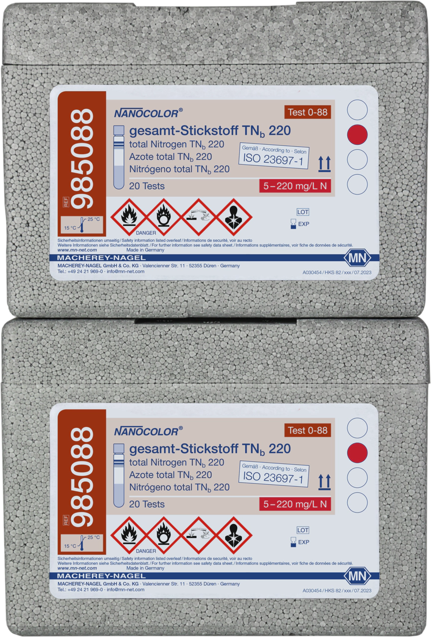 Tube test NANOCOLOR total Nitrogen TNb 220
