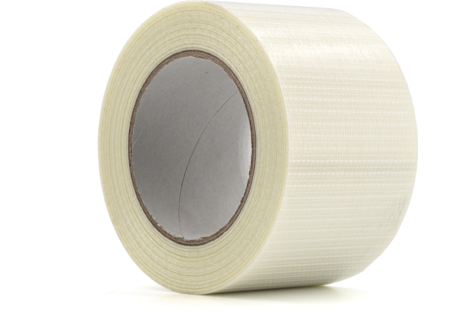 Sticky tape, glass fiber reinforced