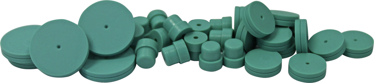 GC Injection Port Septa, Premium HT quality, AG3, CenterGuide, 11 mm