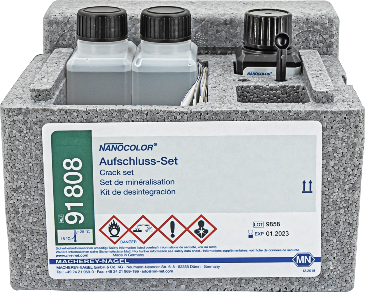 NANOCOLOR Crack set