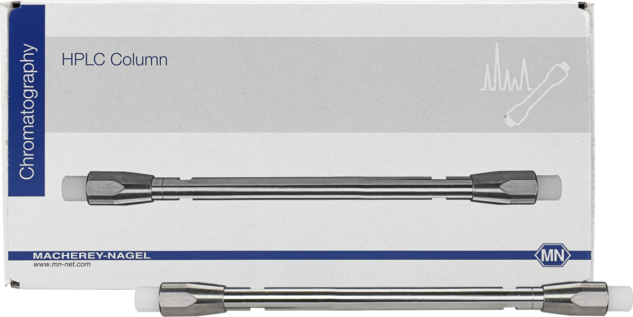 EC HPLC column (analytical), NUCLEOSIL 100-5 C18, 5 µm, 125x4 mm