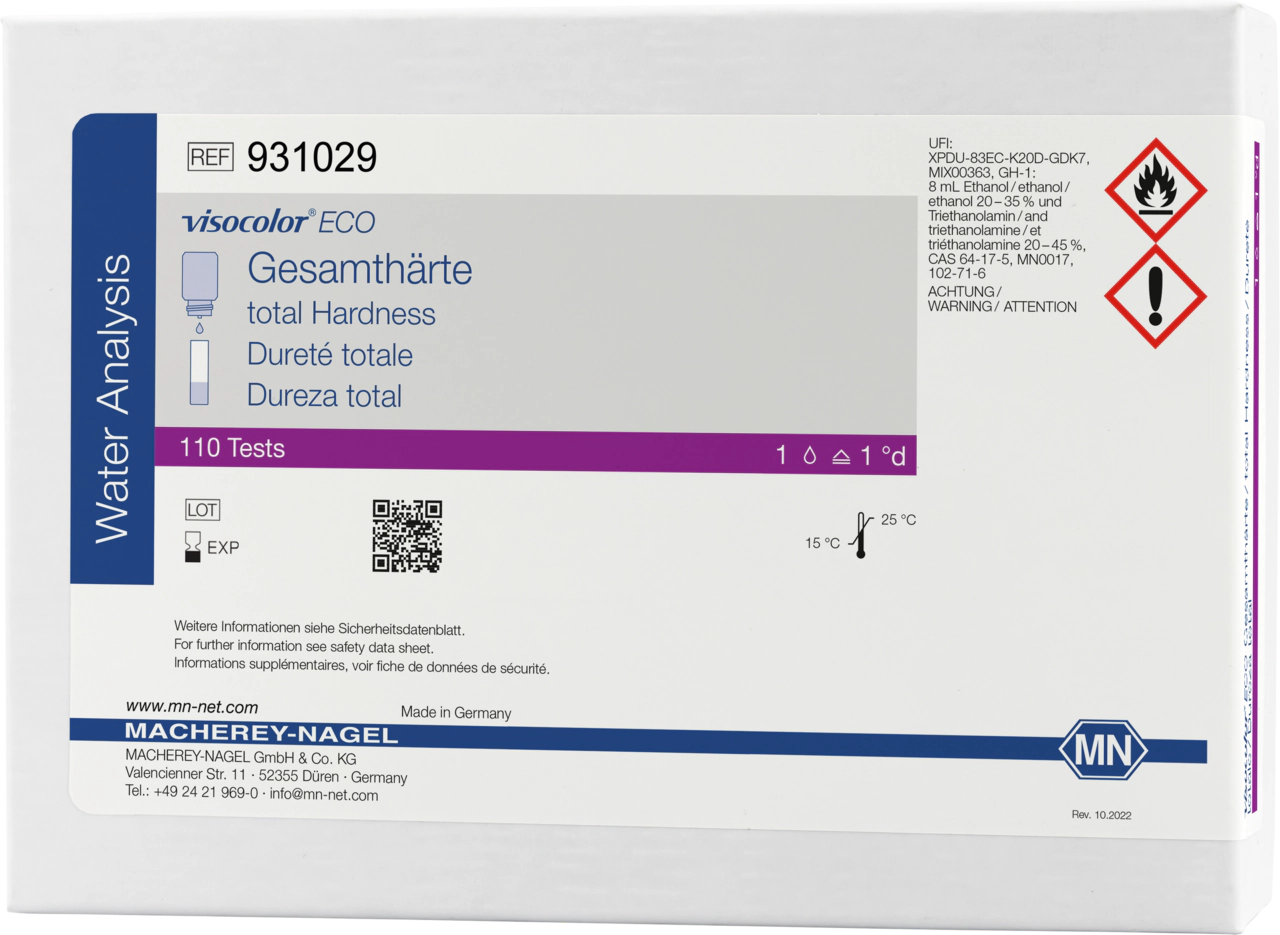 Titrimetric test kit VISOCOLOR ECO Total hardness