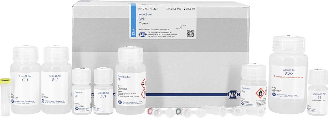 NucleoSpin Soil, Mini kit for DNA from soil