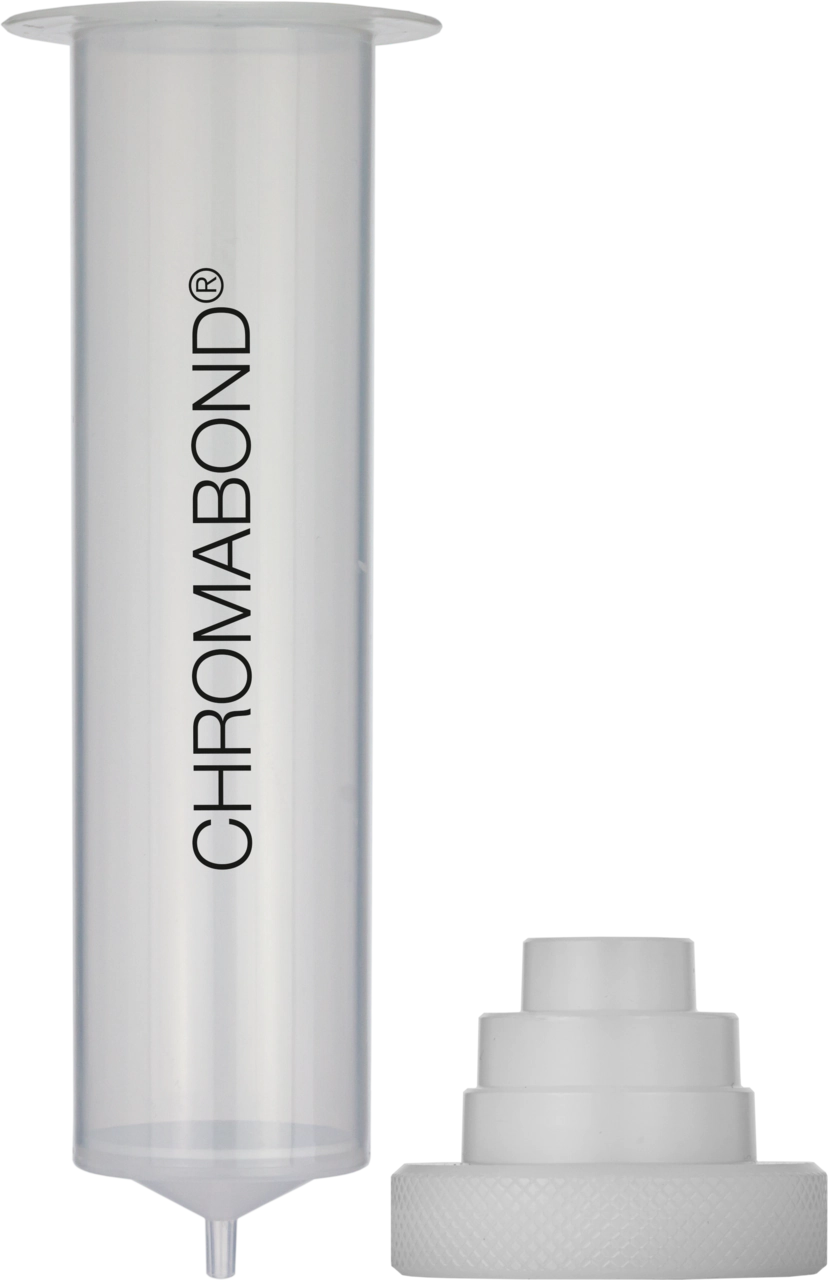 Reservoir columns, 30 mL, with adaptor for 1, 3, 6 mL CHROMABOND SPE PP columns