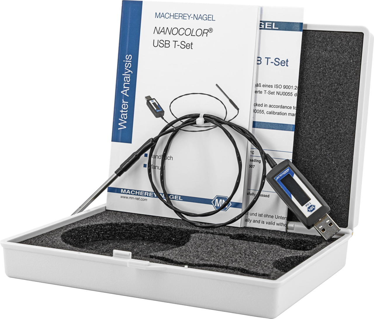 NANOCOLOR USB T‑Set for heating block control
