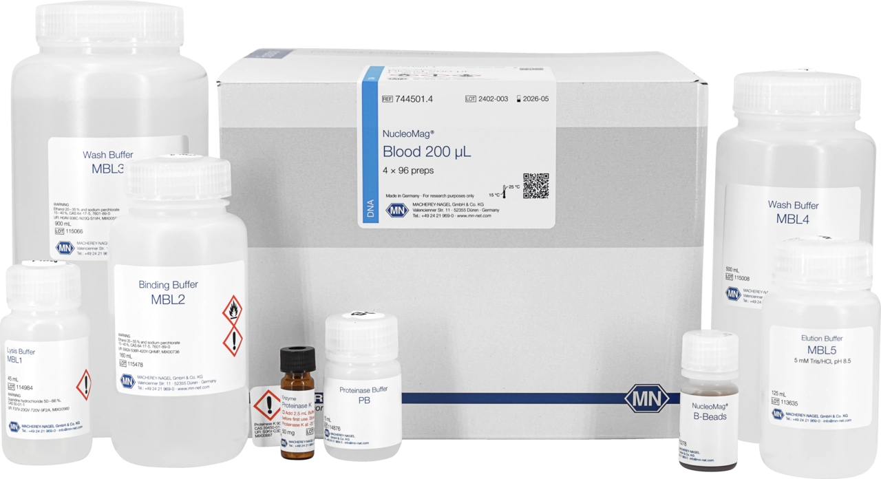 NucleoMag Blood 200 µL, for DNA purification from blood