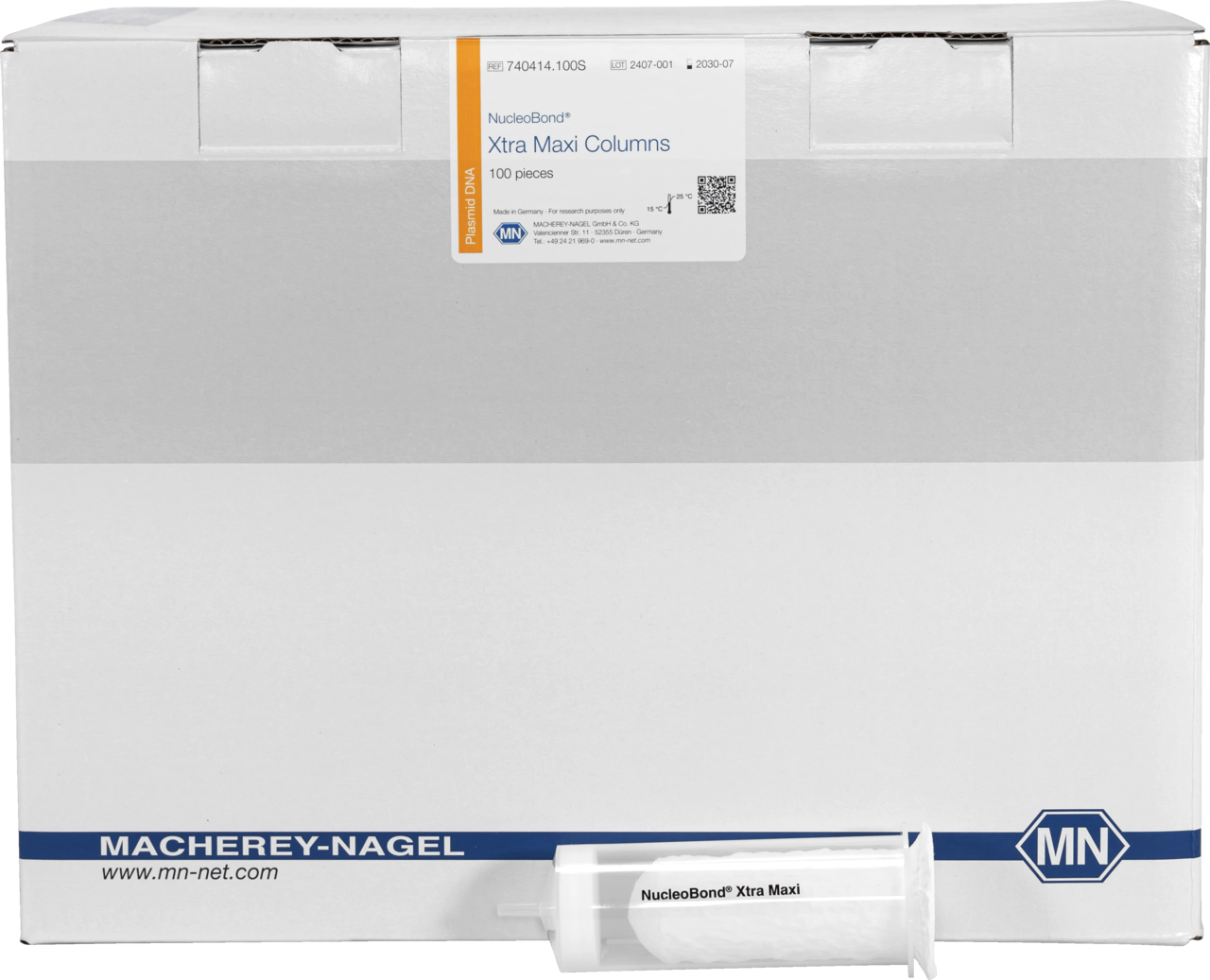 NucleoBond Xtra Maxi Columns for transfection-grade plasmid DNA
