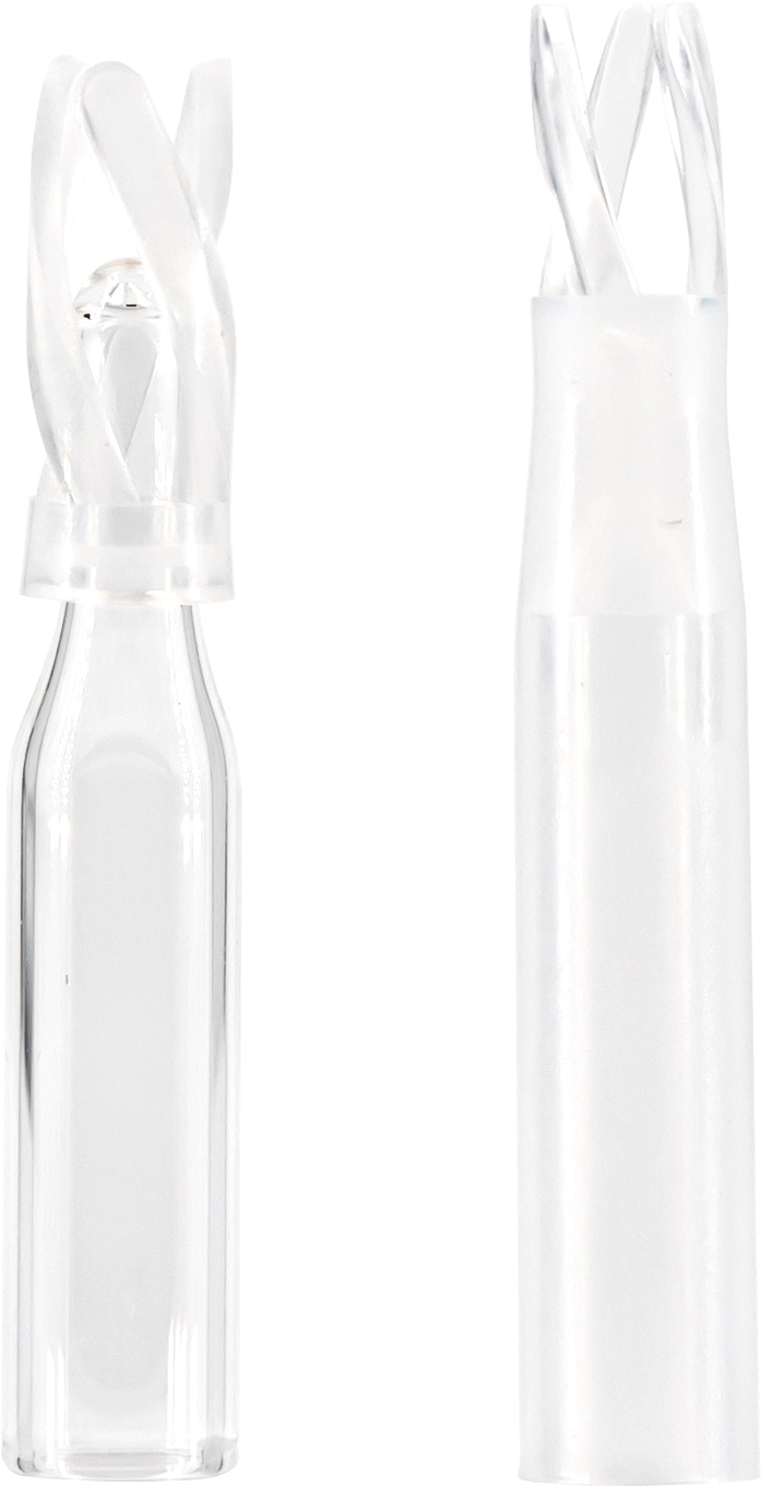 Micro-insert, N 9|N 10|N 11, 5.7x29.0 mm, 0.1 mL, conical, PP, spring