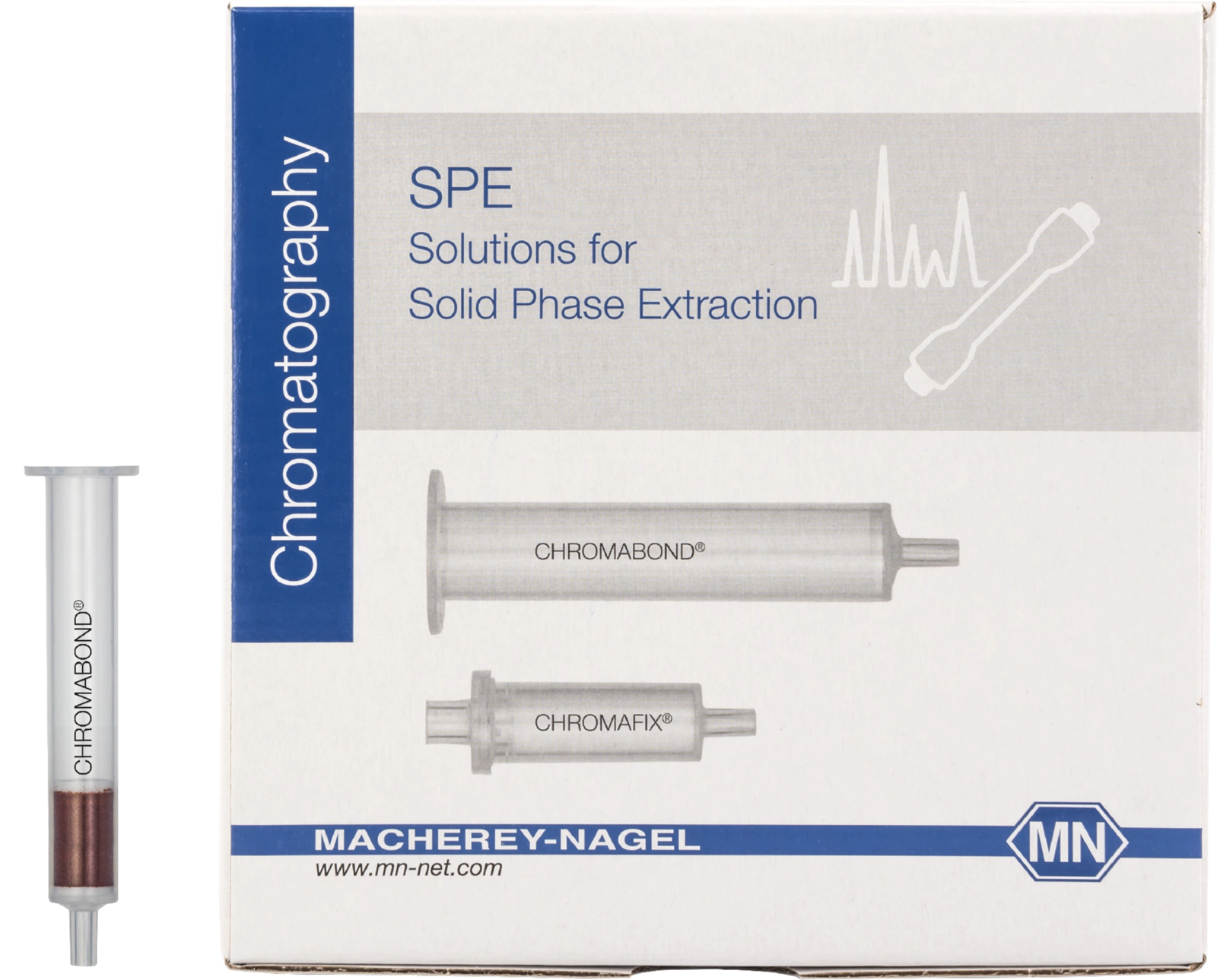 SPE column, CHROMABOND HR-P, 50–100 µm, 3 mL/500 mg