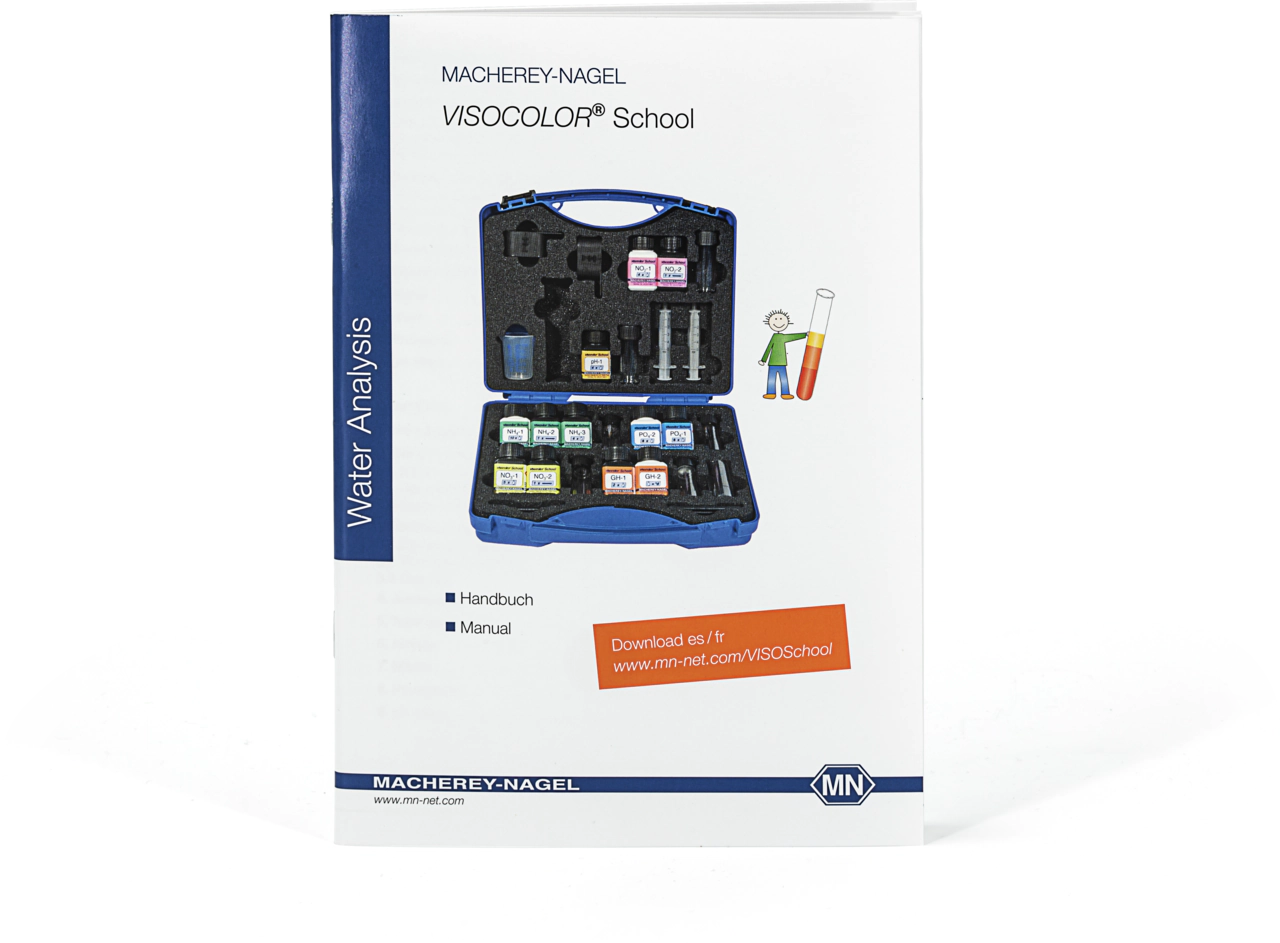 Manual for VISOCOLOR School reagent case
