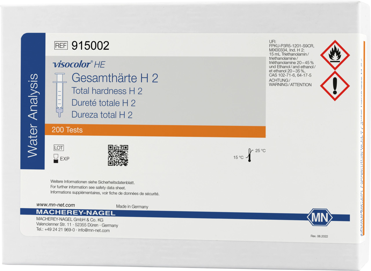 Titrimetric test kit VISOCOLOR HE Total hardness H 2