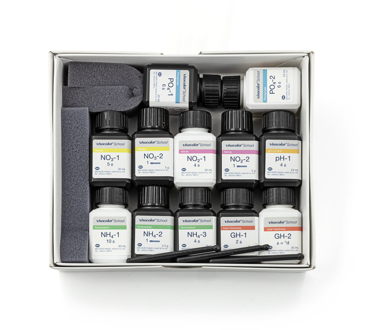 VISOCOLOR School reagent case, refill pack