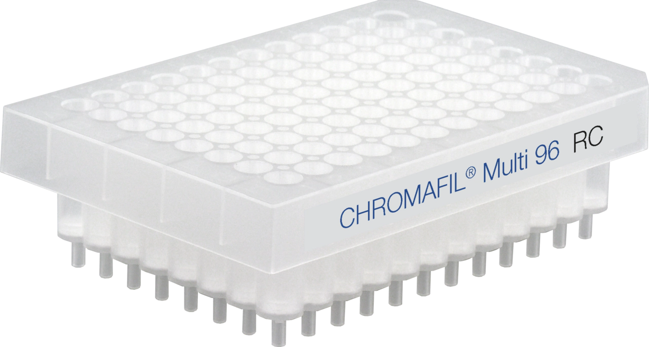 96-well filter plates, CHROMAFIL RC, Approx. 8 mm, 0.2 µm
