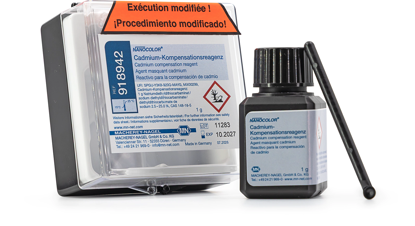 Cadmium compensation reagent